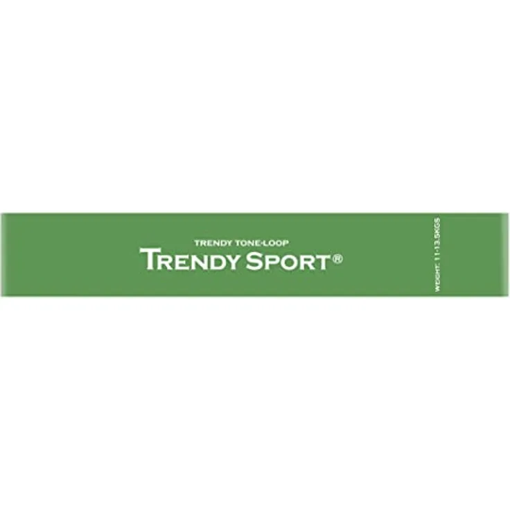 Trendy Sport Trendy Tone Loop, Zugkraft 11-13 KG, reißfest und nahtlos, grün