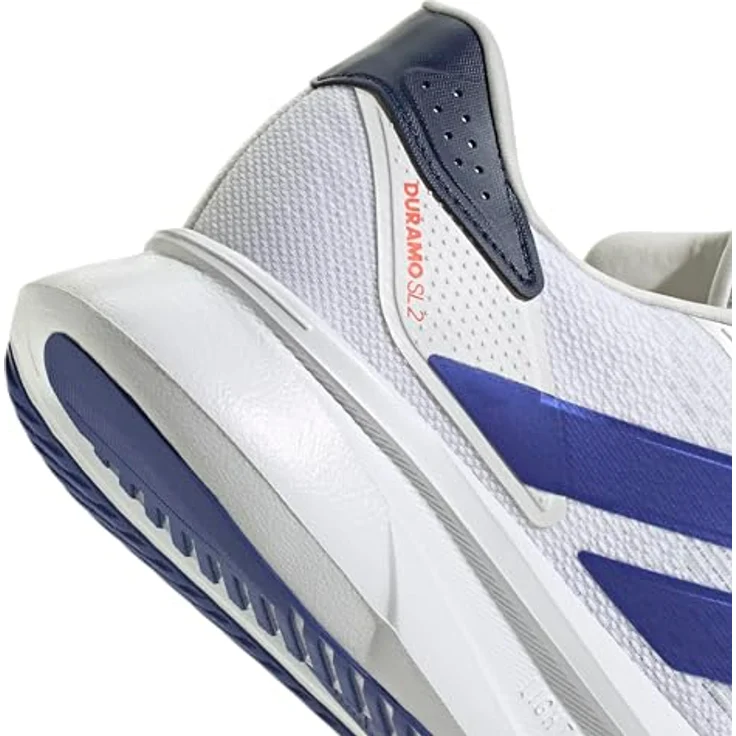 adidas Duramo SL2 JS4395, Herren Laufschuhe in Weiß, synthetisches Material, europäische Passform – Bild 10