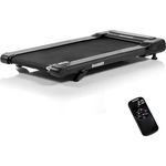 HAMMER Laufband Walk 2.0 - Walking Pad mit Steigung, flüsterleiser Antrieb, LCD-Fernbedienung, platzsparendes Design, schwarz