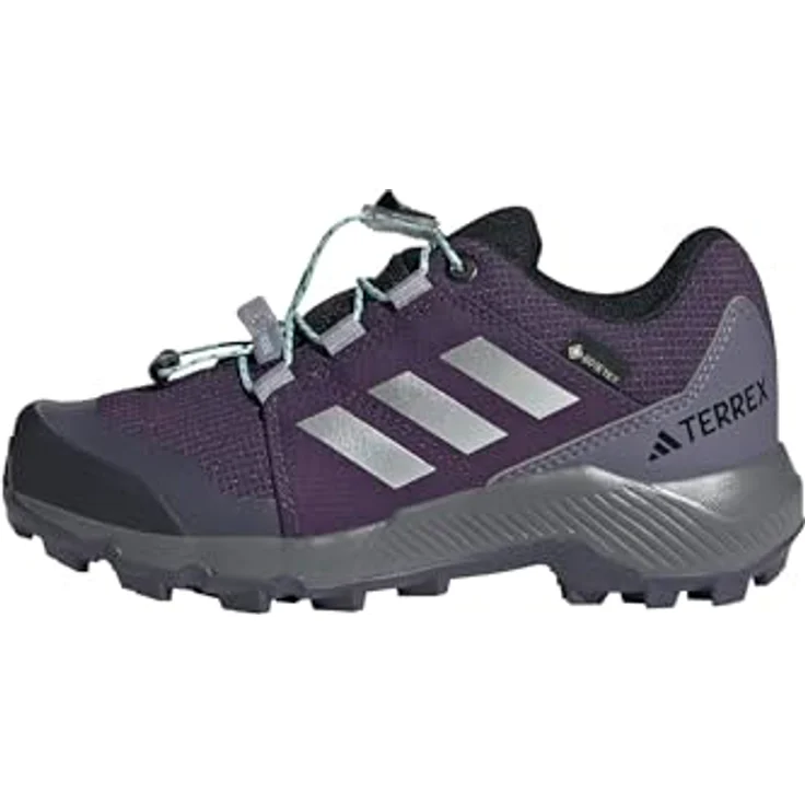 adidas TERREX Wanderschuh wasserdicht, Aurora Plum / Silver Metallic / Semi Flash Aqua, Größe 39 – Bild 1