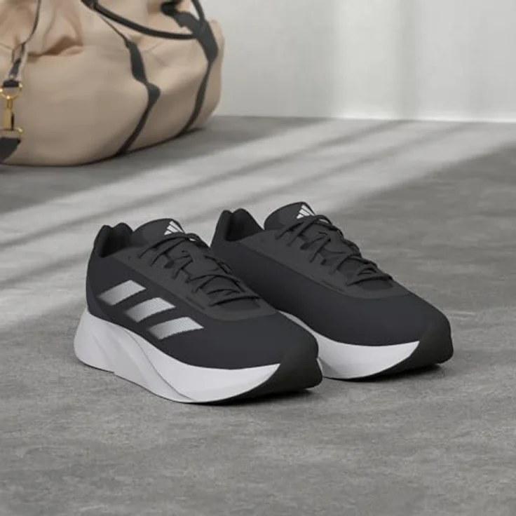 adidas Duratio Herren Trainingsschuh, leichte LIGHTMOTION Dämpfung, luftiges Mesh-Obermaterial, blau, Größe 8.5 – Bild 2
