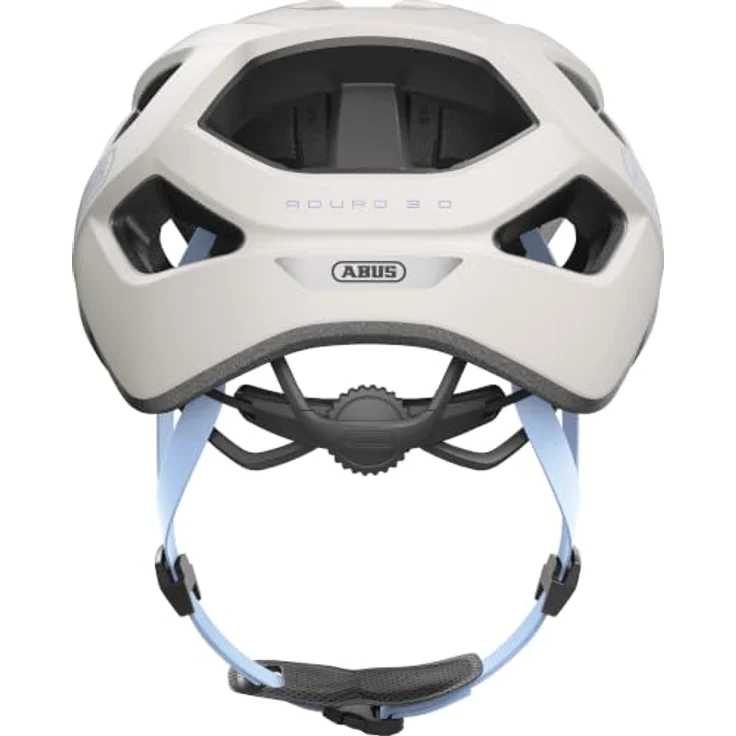 ABUS ADURO 3.0 Sky Grey M, Fahrradhelm mit In-Mold-Verbindung, 7 Belüftungseinlässen und justierbarem Zoom Evo System – Bild 3