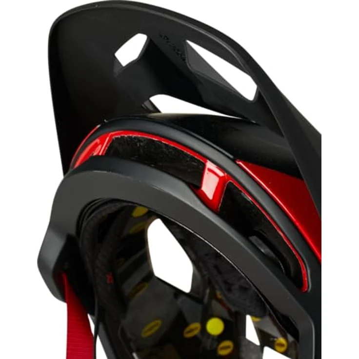 FOX SPEEDFRAME PRO HELMET, CE Trail Helm - black - red - Größe S – Bild 7