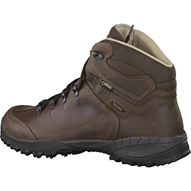 Meindl Stowe GORE-TEX Wanderschuh, brown – winddicht, wasserdicht, atmungsaktiv mit Vibram® Ice Trek PRO Sohle – Bild 3