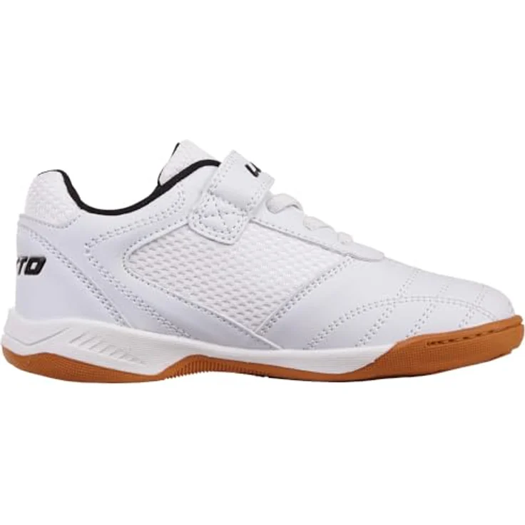 Lotto WHIZZER K Kinder Low Top Sneaker 2600120K, Laufschuhe mit Reax Dämpfung, Weiss/Schwarz, Schuhgröße 31 EU – Bild 6