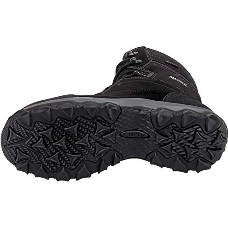 Meindl Sella GTX Herren Winterstiefel, robuste Outdoorschuhe mit hochwertiger Woll-Innenausstattung, schwarz, Größe 42,5 – Bild 5