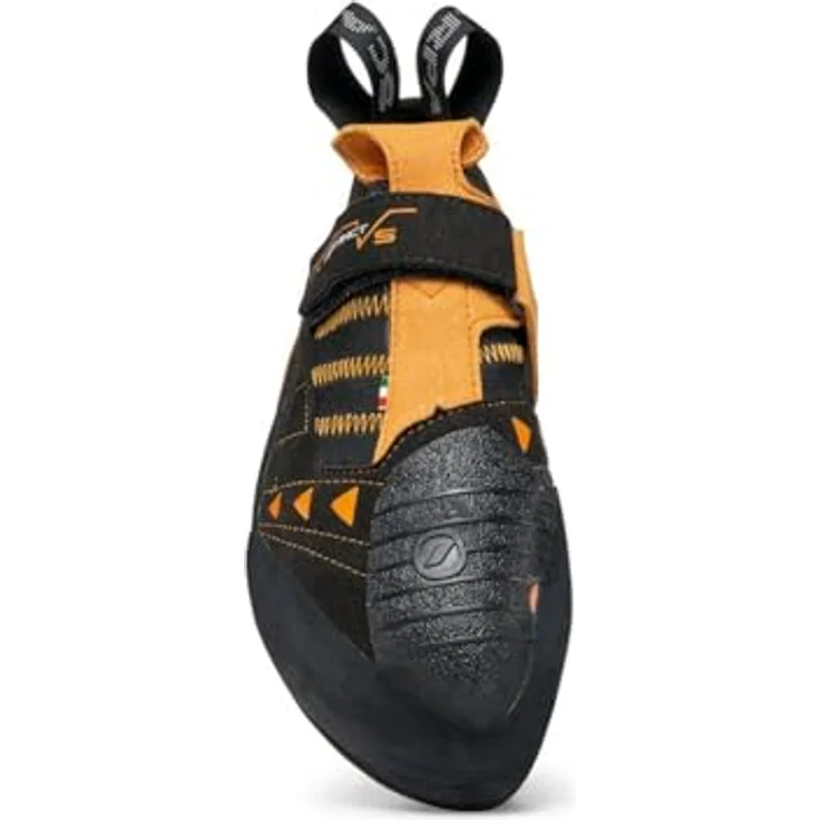 Scarpa Instinct VS, Unisex Kletterschuhe mit abriebfester Gummisohle, Größe 40.5, Schwarz – Bild 7