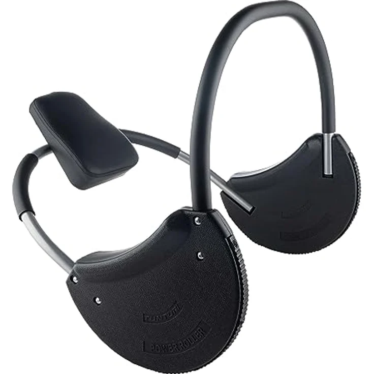 Tunturi Bauchtrainer - Bauchmuskeltrainer - Ab roller - Fitnessgerät für zuhause - Ergonomisch geformt - Robustem Material – Schwarz – Bild 1