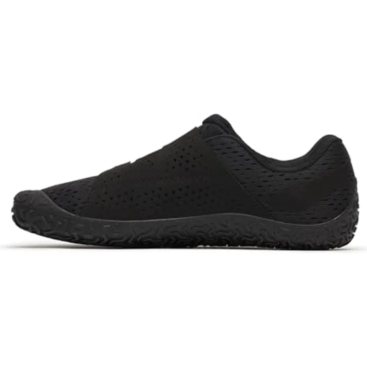 Merrell Vapor Glove 6 Boa, Damen Laufschuhe, Schwarz, mit Boa®-Verschlusssystem und Vibram Ecostep Recycle-Aussensohle – Bild 5