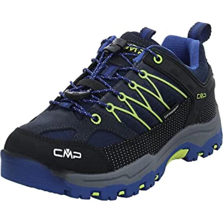 CMP Kids Rigel Low, Flache Multifunktions-Trekking Sportschuhe in Blau mit Schnellschnürsystem und stark profilierter Außensohle, Schuhgröße 36 EU – Bild 1