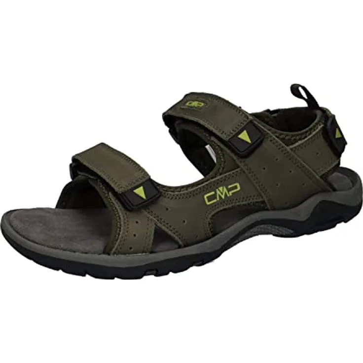 CAMPAGNOLO Almaak Hiking Sandal, Herrensandalen mit offenem Schnitt und guter Belüftung, Militare Größe EU 45