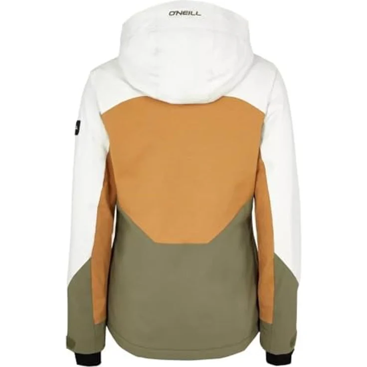 O'Neill Carbonite Unisex Skijacke, wasserdicht, grau, Größe M – Bild 3