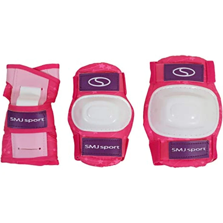 SMJ 2in1 Inliner Rollschuhe für Mädchen, verstellbar mit Schutzausrüstung und Helm, rosa, Gr. 26-29 – Bild 8