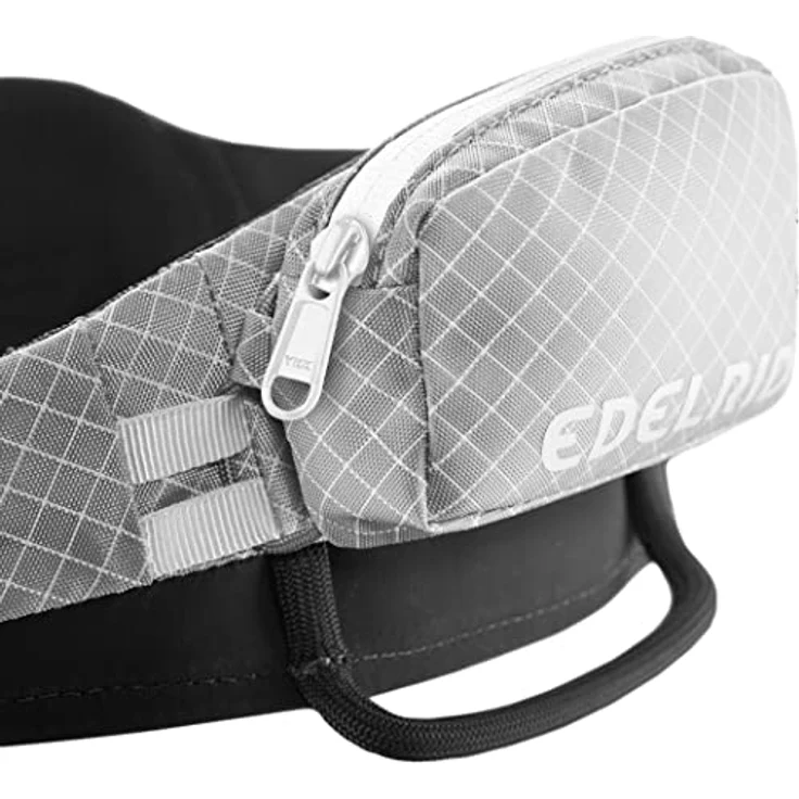 Edelrid Helios Klettergurt, 3D Pad-Technologie für optimalen Komfort, Farbe: light grey, Größe: M – Bild 3