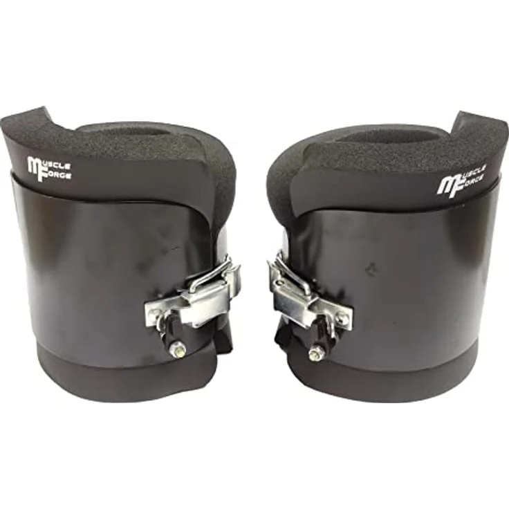 MuscleForge® Gravity Boots mit Sicherheitsverschluss, Inversion Boots für Schwerkrafttraining, für Überhang am Reck und ABS-Training – Bild 5