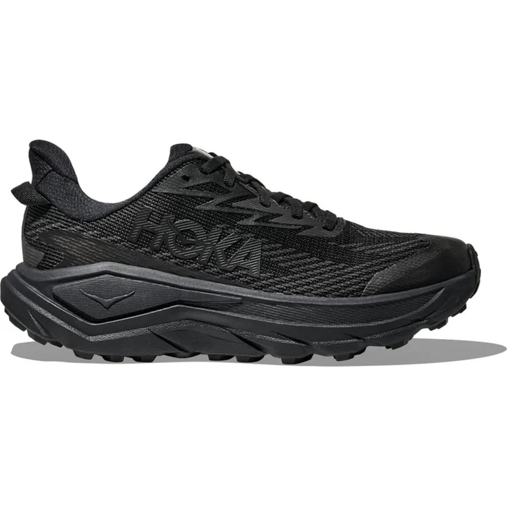 Hoka One One W Challenger 8 Gtx, Trailrunning-Schuhe mit GORE-TEX Technologie, schwarz/karbon schwarz, Größe 38