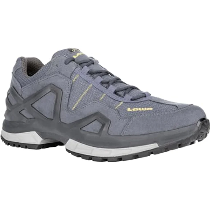 Lowa Gorgon GTX, Wanderschuhe mit wasserdichter Gore-Tex-Membran, stahlblau/senf, Größe 44 – Bild 5