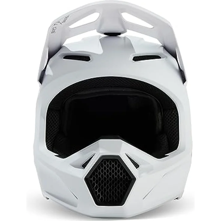 Fox V1 Solid Motocross Helm, weiß matt, mit MIPS-Schutzsystem und optimaler Luftzirkulation, Größe L (59/60) – Bild 7
