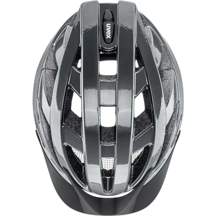 Uvex Sports air wing, Velohelm für Stadt und MTB, 56-60 cm, mit integrierter Sonnenblende und 24 Belüftungsöffnungen – Bild 4