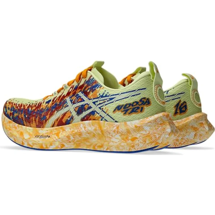 ASICS Gel Noosa Tri 16, Herren Laufschuhe mit FF BLAST™ PLUS-Dämpfung, gelb/blau, Größe 42 – Bild 2