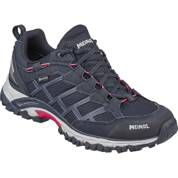 Meindl Caribe Lady GTX, Damenschuhe Wanderschuh mit wasserdichter GORE-TEX®-Membran, Blau, Größe EUR 41.5 | UK 7.5 – Bild 1
