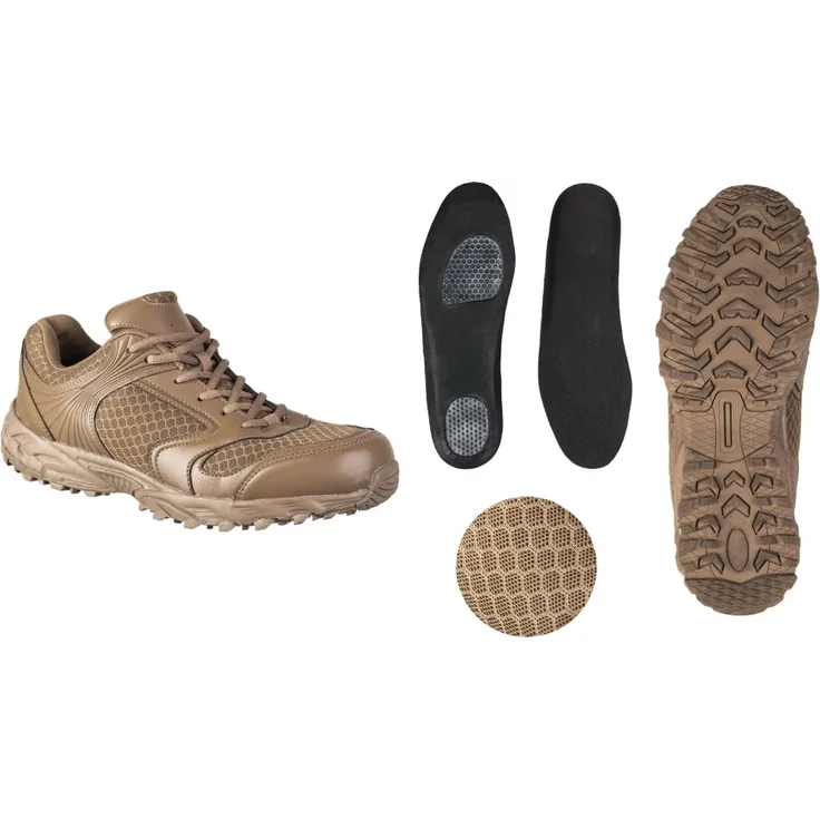 Sturm BW Sportschuhe Gelände coyote, Leichte Wanderschuhe mit abriebfester Sohle, Größe 40,5