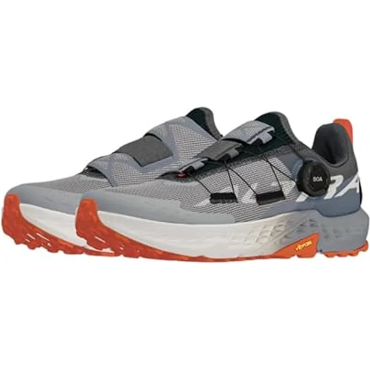 ALTRA Damen TIMP 5 BOA Trailrunning-Schuh, Grau/Pink, ausgewogene Dämpfung, stabilisierende Wrap-around-Passform, 40.5 EU – Bild 5