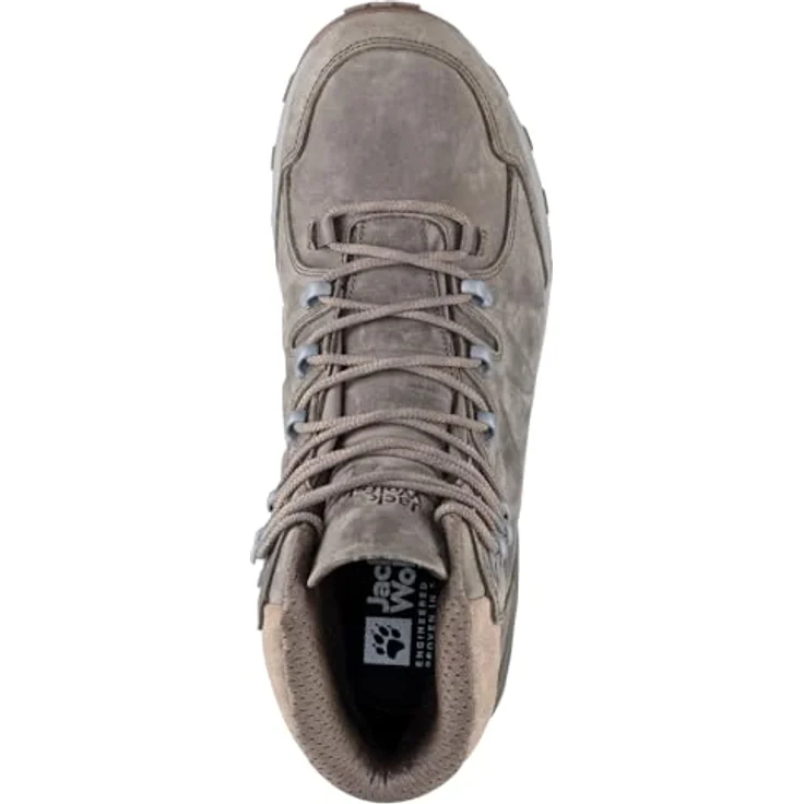 Jack Wolfskin Refugio Prime Texapore Mid M, Herren Wanderschuhe, wasserdicht und atmungsaktiv, Grau, Größe 45.5 – Bild 3