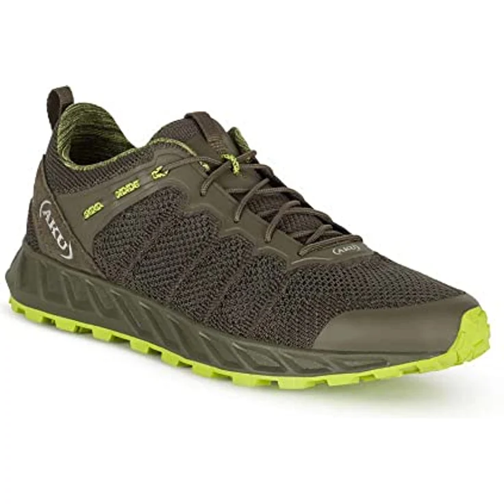 AKU Rapida Air Wanderschuhe, geschlossener Halbschuh mit atmungsaktivem Material, Grün, EU 41 1/2 – Bild 1