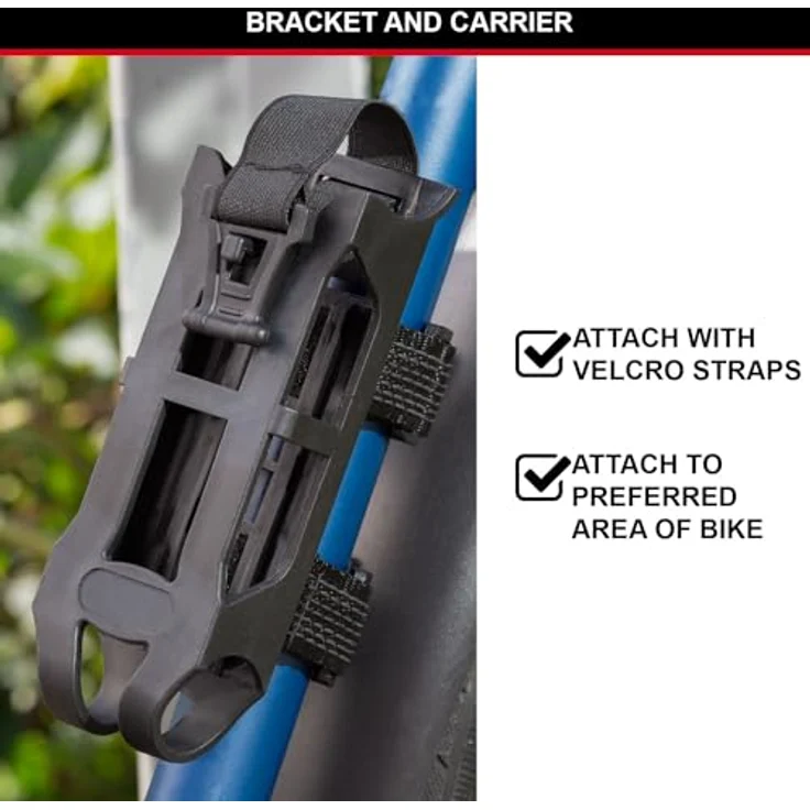Master Lock 8336EURDPRO, Faltverschluss Veloschloss mit 4-stelligem Kombinationsschloss, 80 cm, gehärteter Stahl mit Polymerbeschichtung – Bild 5