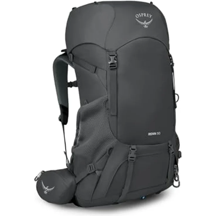 Osprey Renn Trekkingrucksack 70 cm, schwarz, 100% Polyester, 37 x 37 x 70 cm – Bild 1