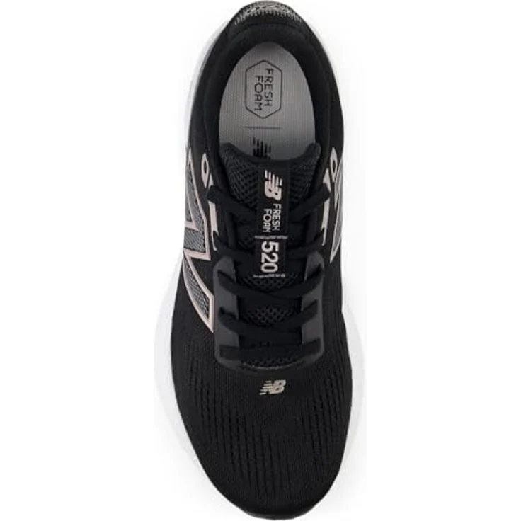 New Balance Fresh Foam 520 v9, Damen Laufschuhe mit atmungsaktivem Mesh-Obermaterial, 10-mm-Sprengung, Schwarz – Bild 5