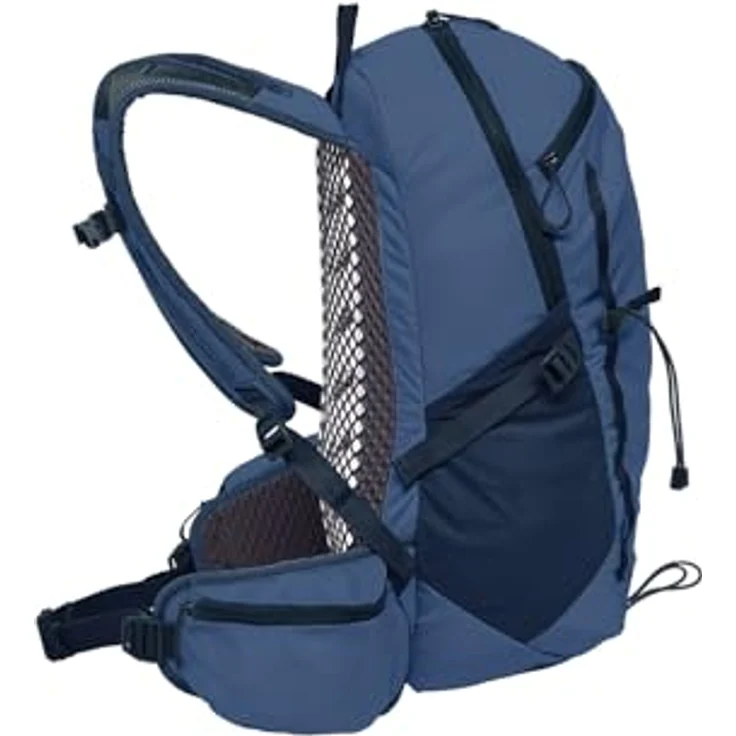 Jack Wolfskin CYROX SHAPE 20 Wanderrucksack mit AEROSHAPE CORE Tragesystem, blau – Bild 4