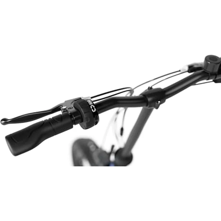 SHARP BD03EBL, faltbares E-Bike 20 Zoll Klapprad, 250W Motor, 10,4 Ah Batterie, Shimano 7-Gang, bis zu 40 km Reichweite, Tiefeinsteiger, blau – Bild 4