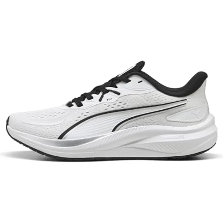 Puma Skyrocket Lite 2, Damen Laufschuhe mit PUMALITE Dämpfung und SOFTFOAM+ Innensohle, Größe 42.5, Silber – Bild 3