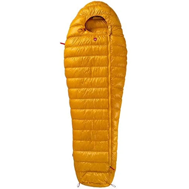 Pajak Radical 1Z Schlafsack, Gold, mit Einhandbedienung und Aufbewahrungsbeutel für Trekking und Camping – Bild 1