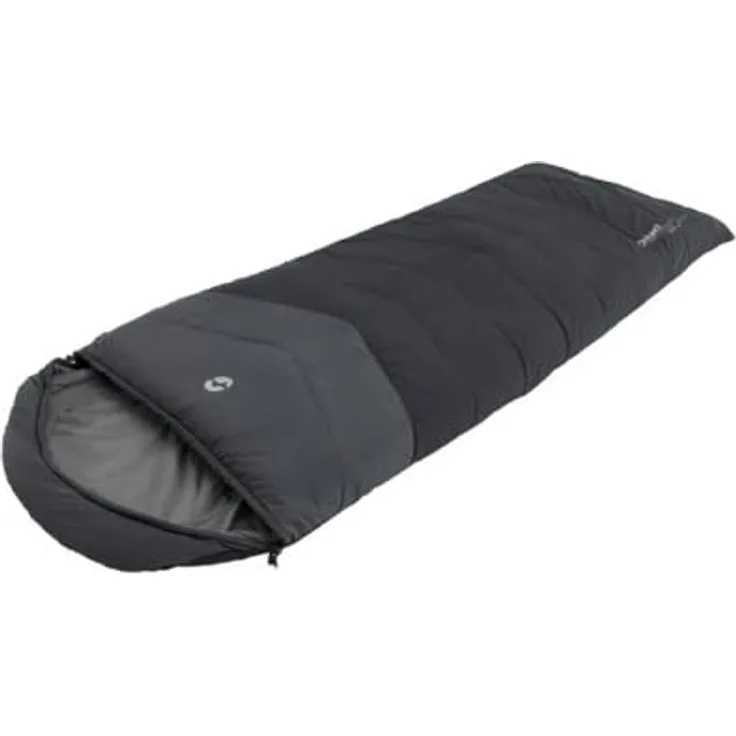 Outwell Deckenschlafsack Caldera, kompaktes Packmaß mit daunenähnlicher Hohlfaserfüllung, inklusive Kissenfach und Innentasche