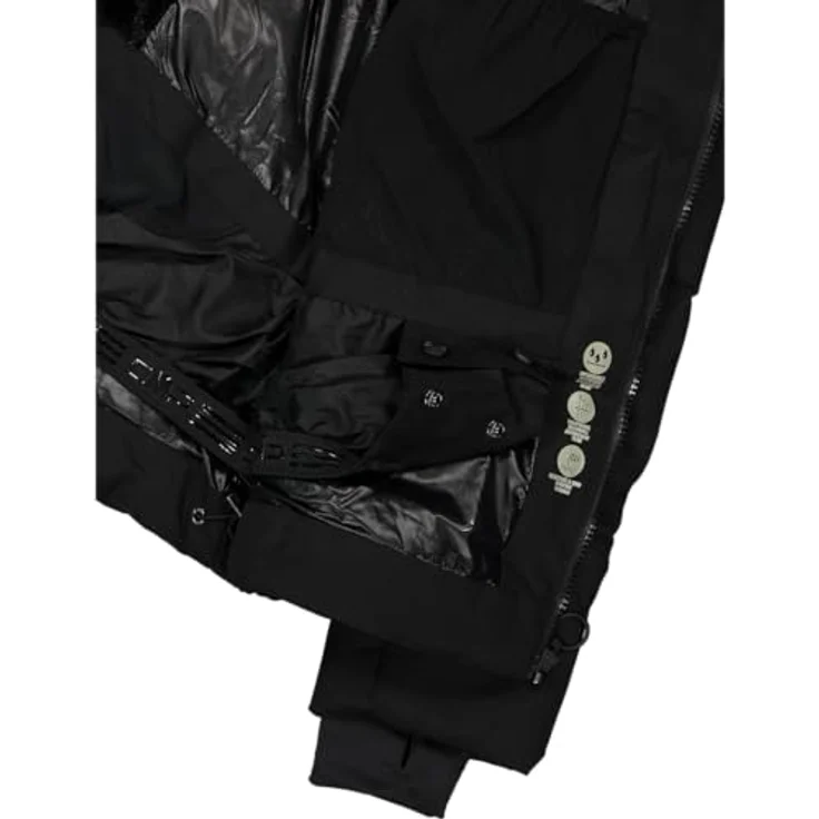 CMP wattierte Damen Skijacke mit Clima Protect, wind- und wasserdicht, Kapuze, schwarz, Größe 42 – Bild 6