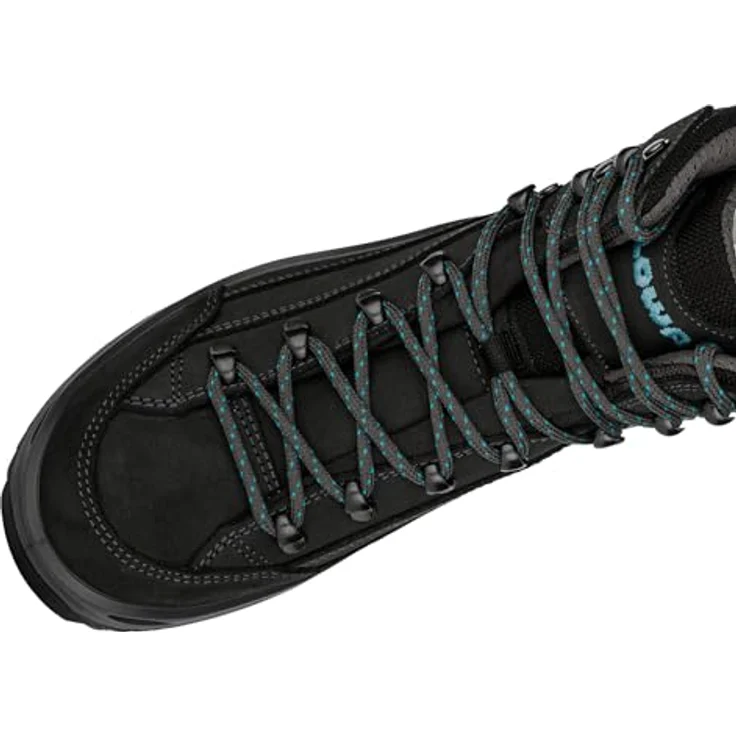 LOWA Renegade GTX Mid, Wanderschuh für Damen in grau, hohe Schnürung, atmungsaktive Sohle, Goretex Membrane, Größe 41 – Bild 5