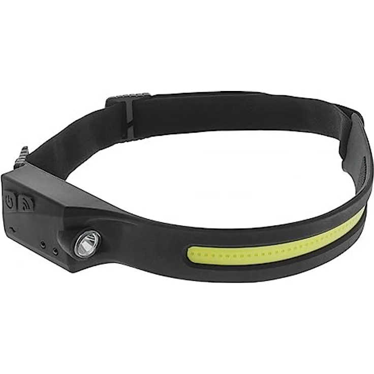 TFA Dostmann Stirnlampe LED Lumatic Free, 43.2039.01, superhell, mit rotem Licht, spritzwassergeschützt, schwarz – Bild 2