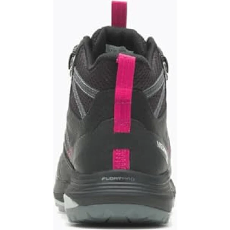 Merrell Siren 4 Mid GTX, Wasserdichte Wanderschuhe für Damen, schwarz, Größe 37, GORE-TEX®-Membran, Vibram®-Sohle, vegan-freundlich – Bild 6
