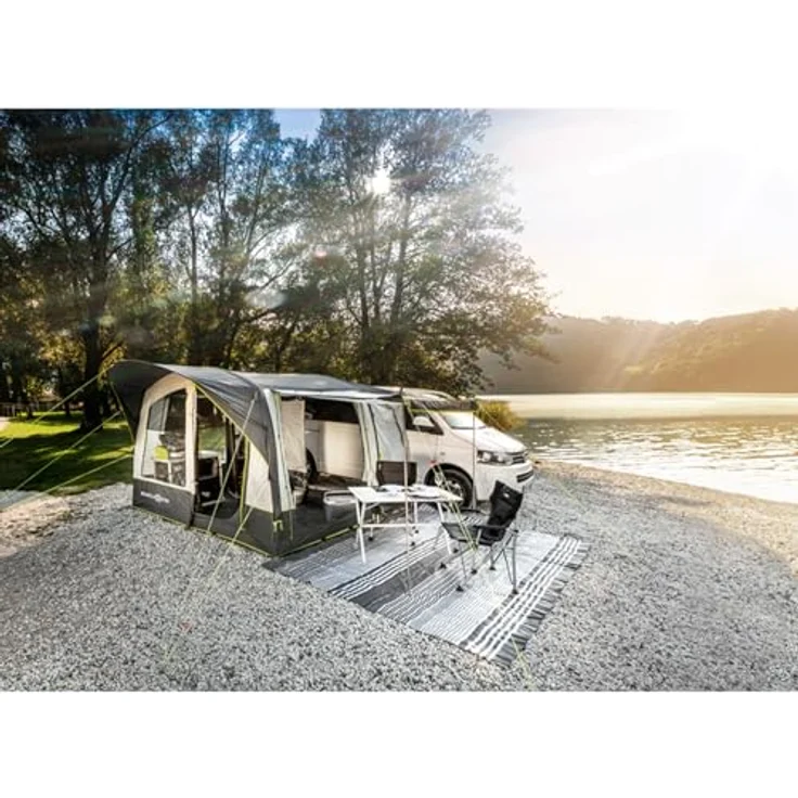 Brunner Tunnelzelt, aufblasbares Buszelt mit A.I.R. Tech Luftgestänge, 1.80 kg, Wassersäule 3000 mm – Bild 5