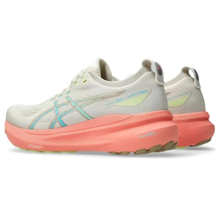 ASICS Performance Gel Kayano 31, Damen Laufschuhe mit Gel-Technologie, mehrfarbig (birch/energy aqua) – Bild 2