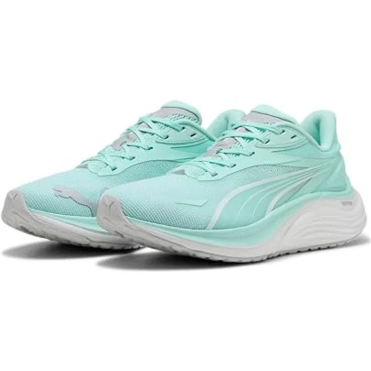 Puma Electrify NITRO 4 Wn, Damen Laufschuhe mit NITROFOAM™ und PROFOAM LITE, 42.5, Grün – Bild 1