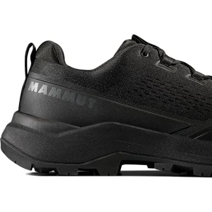 Mammut Sertig III Low Men - Leichter Tageswanderschuh mit atmungsaktivem Mesh-Obermaterial, Farbe: schwarz, Größe: 11 UK / 46 – Bild 7