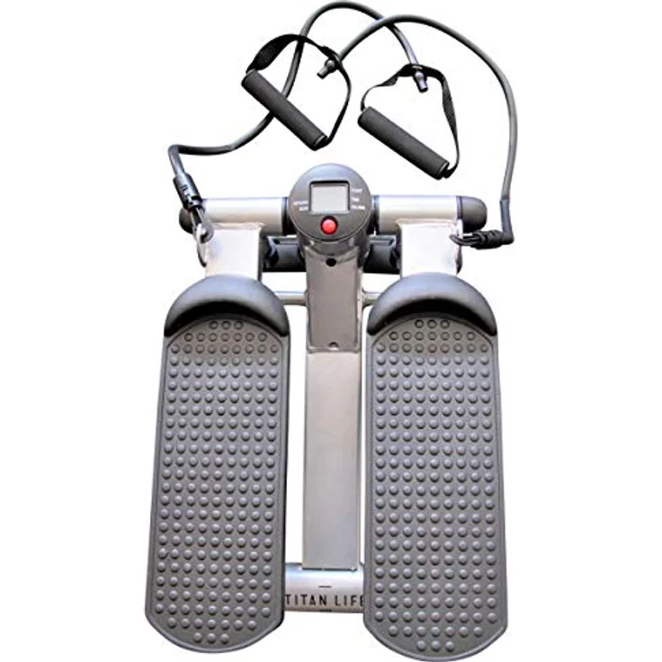 TITAN LIFE Unisex – Erwachsene Mini Stepper, Grey, one Size – Bild 2