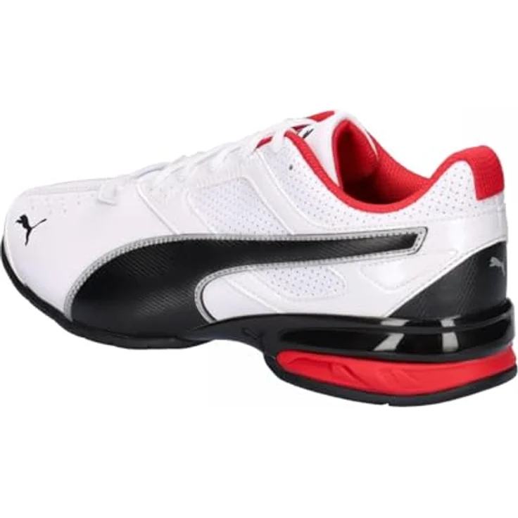 PUMA Tazon 6 FM Herren Laufschuhe, Weiß, mit Mittelfußverstärkung und EVA-Dämpfung, Größe EU 42.5 – Bild 4