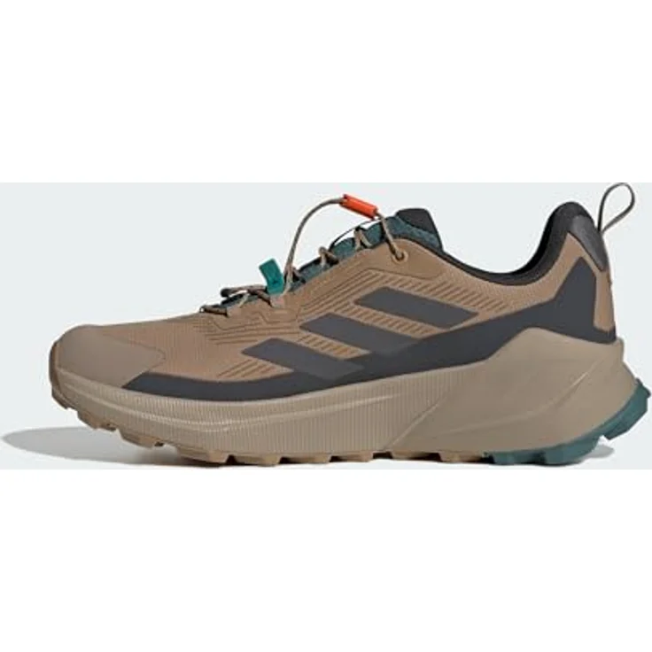 adidas Terrex Trailmaker 2 Gore-Tex, wasserdichte Wanderschuhe mit Speed Lacing System, Cardboard Grey/Five Carbon - EU 40 2/3 – Bild 3