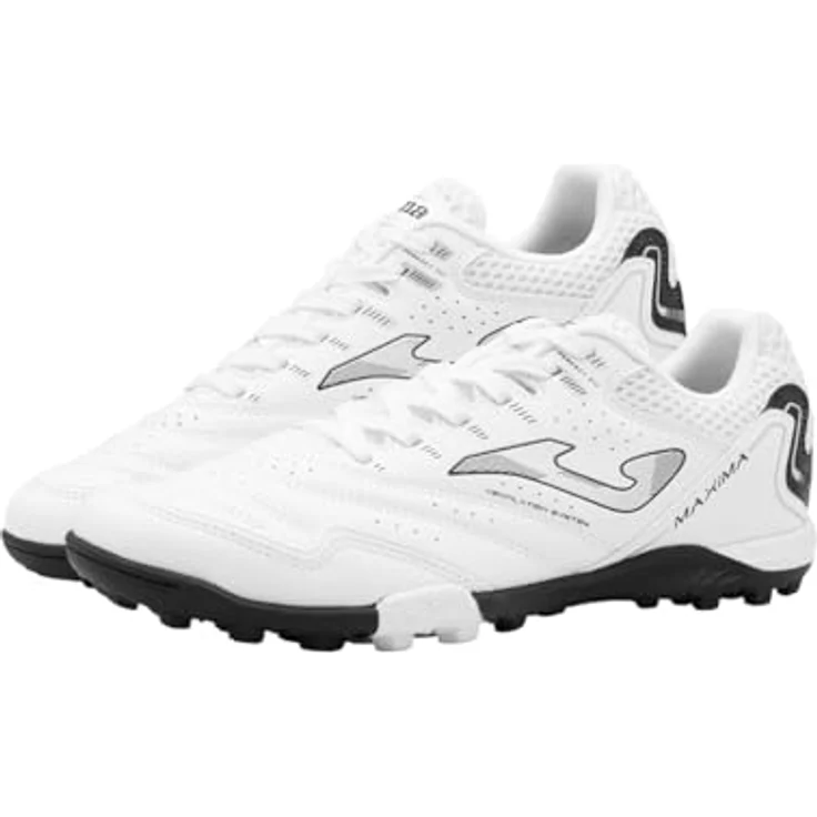 Joma Maxima 2502 TF M MAXS2502TF, Fußballschuhe für Kunstrasen, Synthetik-Obermaterial, Gummisohle, Größe 41, weiß – Bild 5
