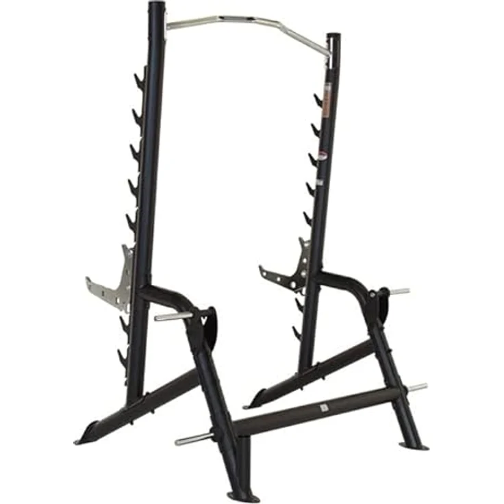 Inspire Squat Rack mit Klimmzugstange und verstellbaren Sicherungen - Schwarzes Kraftsportgerät mit 270 kg Maximallast – Bild 3